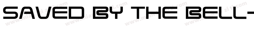 saved by the bell字体转换